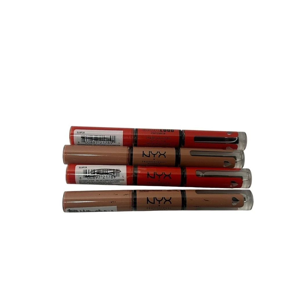 4‎ ~ NYX Shine Loud High Shine Long-Lasting Liquid Lipstick ~